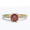 Solitaire Gold Engagement with 0.69ct Brilliant Cut Ruby - 01SG06R